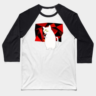 cat Baseball T-Shirt